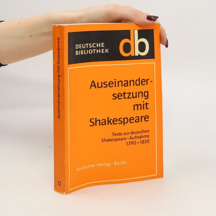 Wolfgang Stellmacher Auseinandersetzung mit Shakespeare
