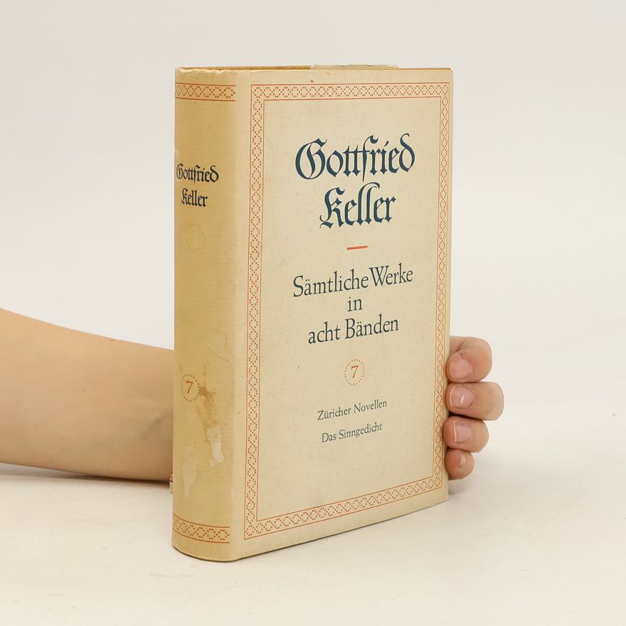 Gottfried Keller Sämtliche werke