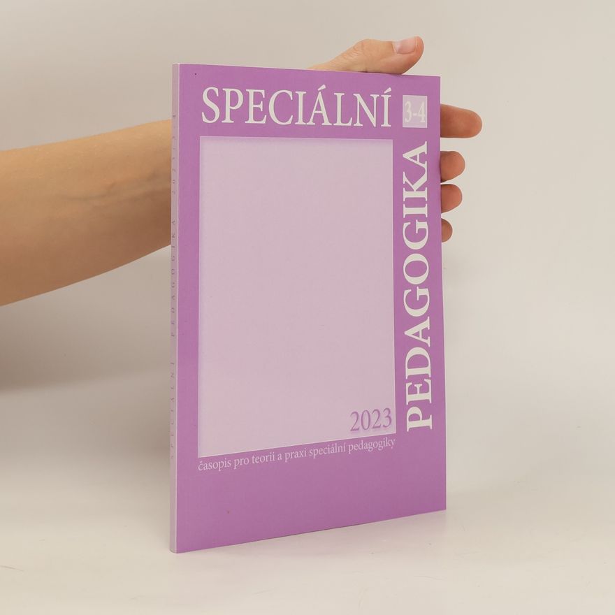 Kolektiv autorů Speciální pedagogika 3-4