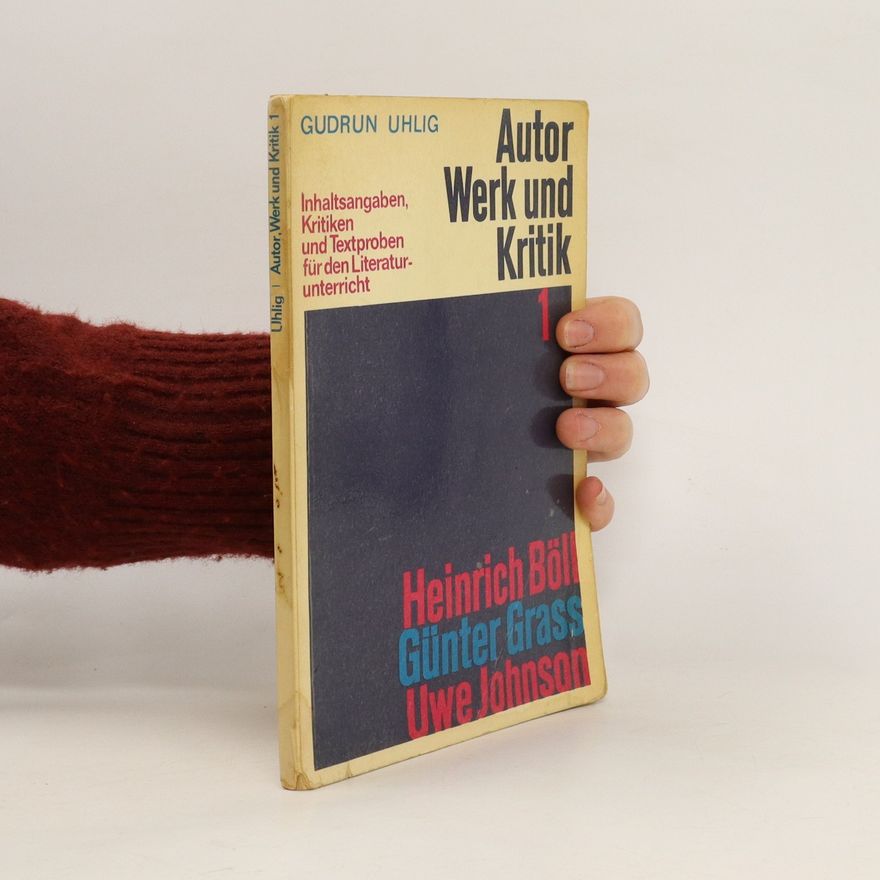 Gudrun Uhlig Autor Werk und Kritik 1