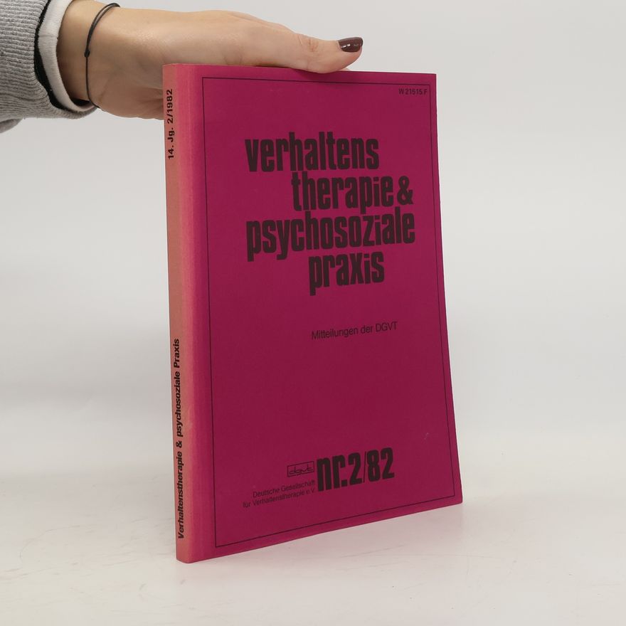 Autorenkollektiv Verhaltenstherapie & Psychosoziale Praxis