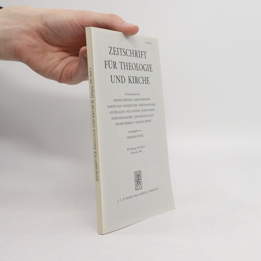 Autorenkollektiv Zeitschrift für Theologie und Kirche