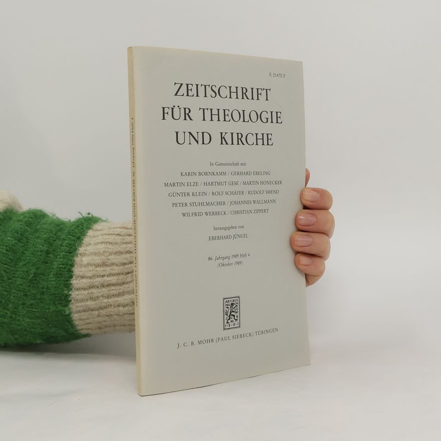 Autorenkollektiv Zeitschrift für Theologie und Kirche