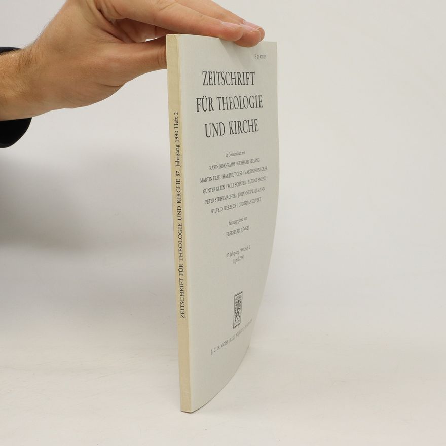 Autorenkollektiv Zeitschrift für Theologie und Kirche 4/1990