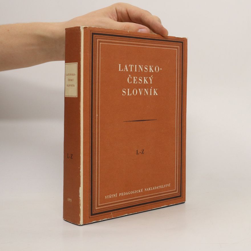 Collectif d'auteurs Latinsko-český slovník L-Z
