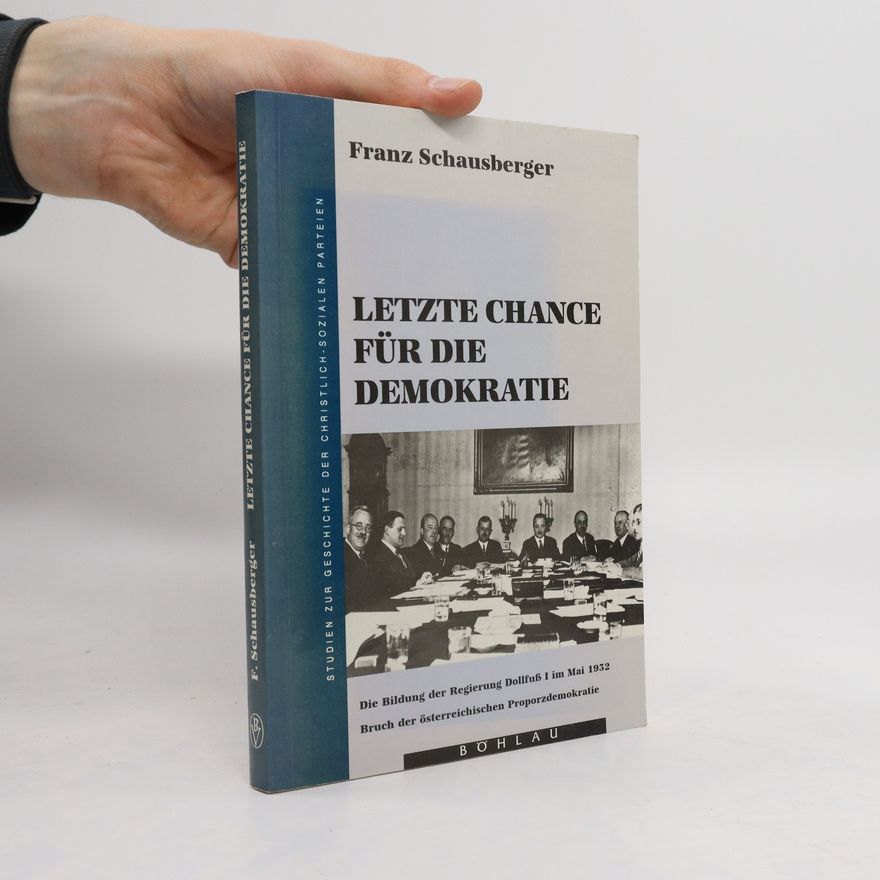 Franz Schausberger Letzte Chance für die Demokratie