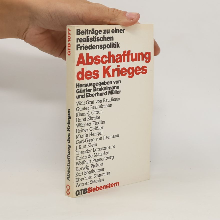Wolf von Baudissin Abschaffung des Krieges