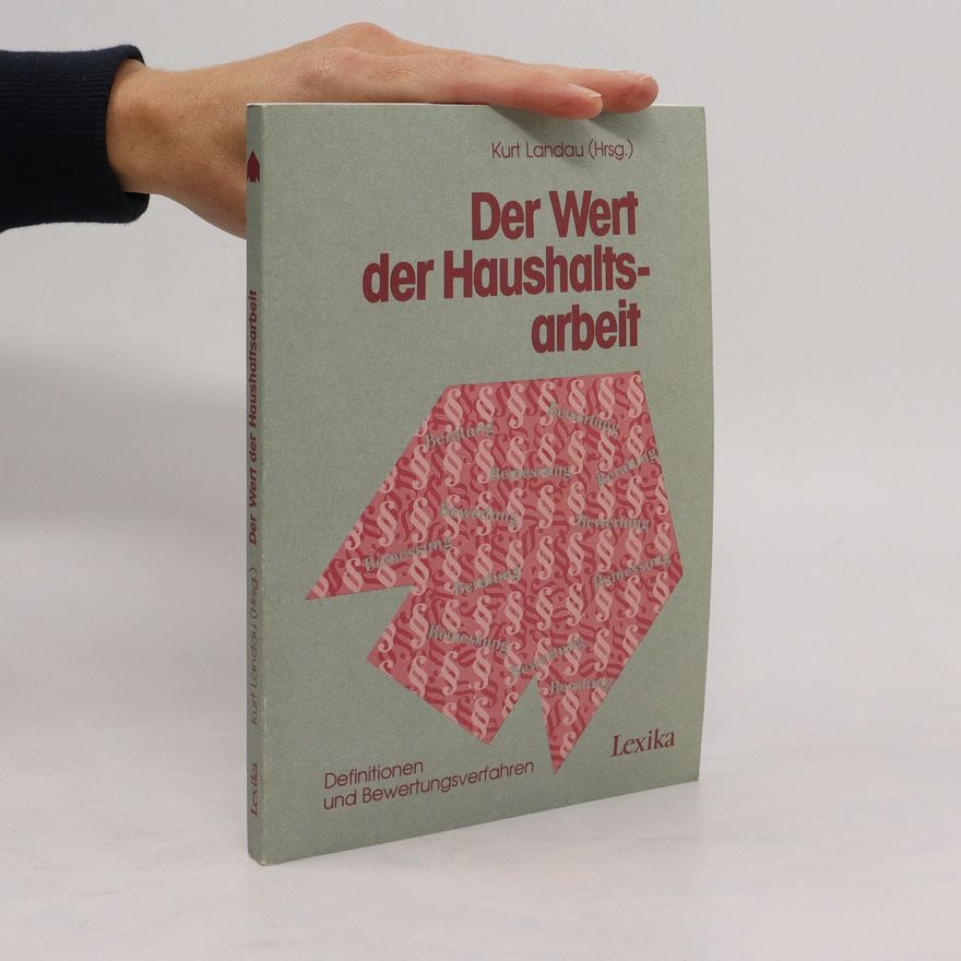Kurt Landau Der Wert der Haushaltsarbeit