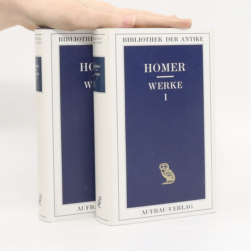 Homér Homer Werke in zwei Bänden