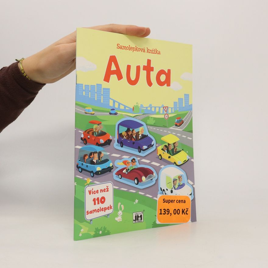 Kolektiv autorů olepková knížka Auta