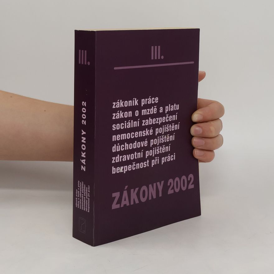 Kolektiv autorů Zákony III