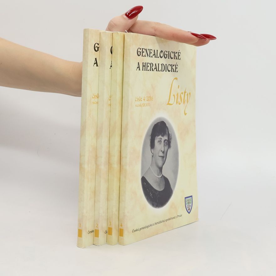 Kolektív autorov Genealogické a heraldické listy 1-4/2016