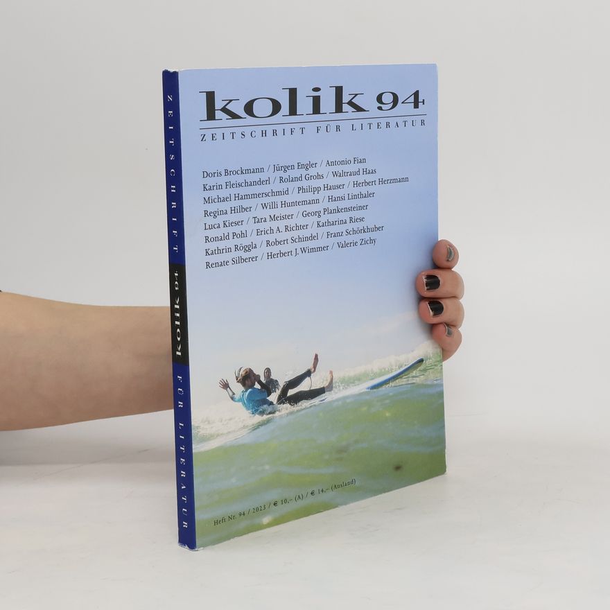 Various authors Zeitschrift für Literatur 94/2023. Kolik 94