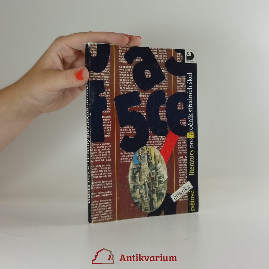Ivan Krejzlík Čítanka světové literatury pro 3. ročník středních škol (od desátých let dvacátého století do konce druhé světové války)