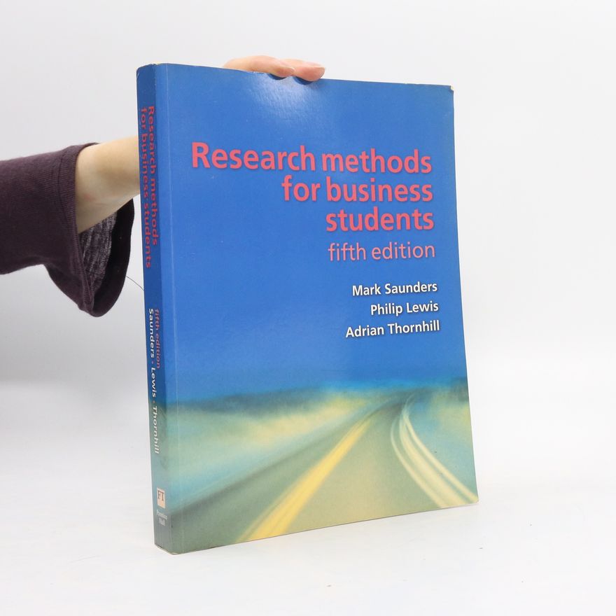M. Saunders Research Methods for Business Students