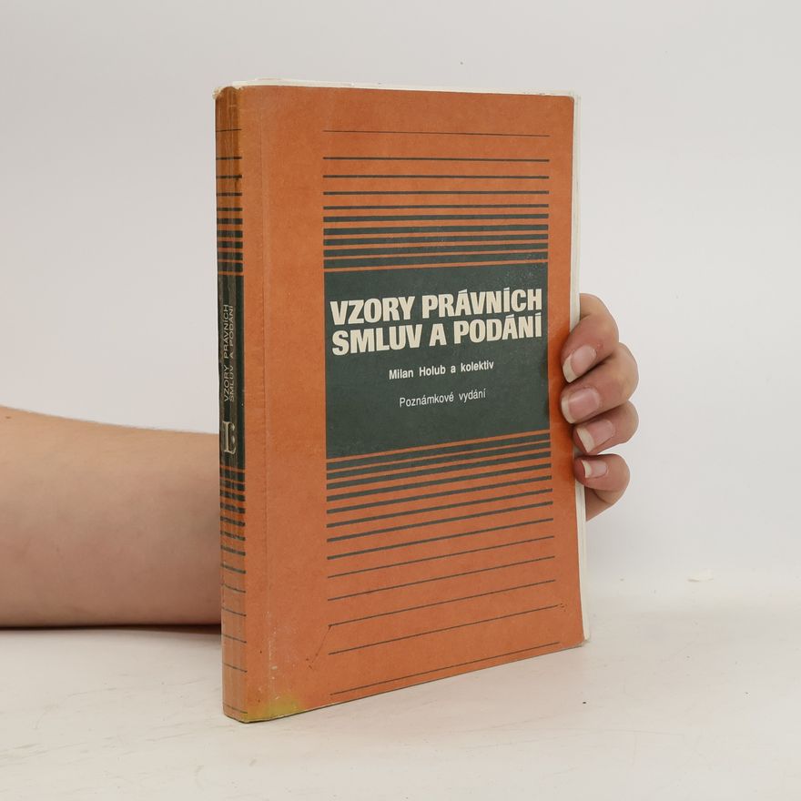 Kolektiv autorů Vzory právních smluv a podání