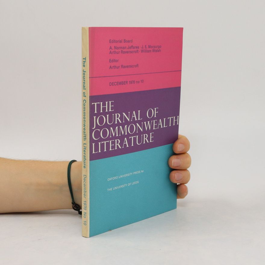 Kolektiv autorů The Journal of Commonwealth Literature 10.
