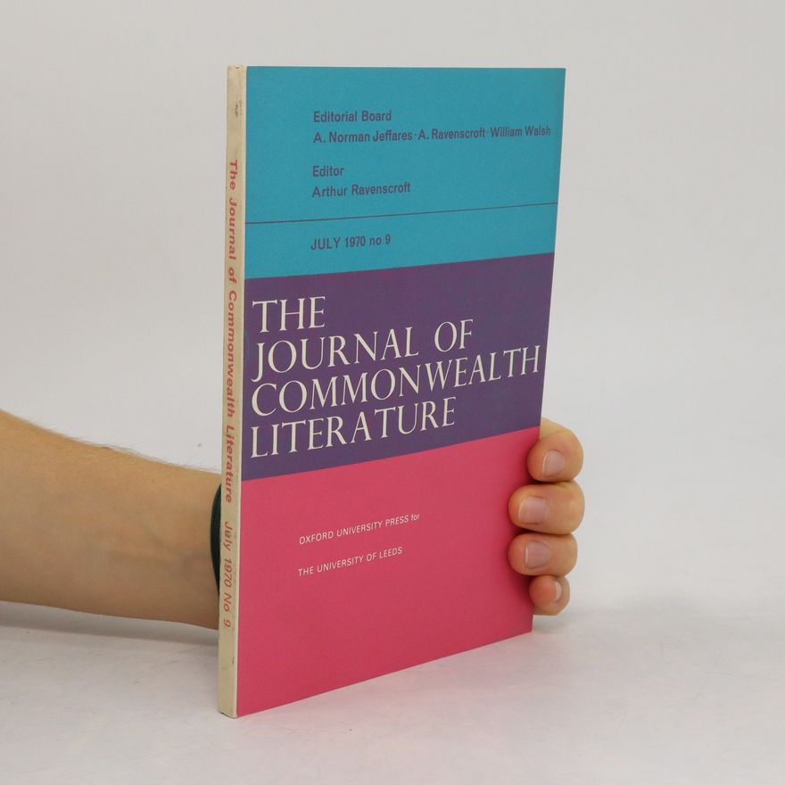 Various authors The Journal of Commonwealth Literature 9/1970