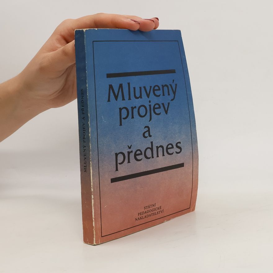 Vítězslava Šrámková Mluvený projev a přednes