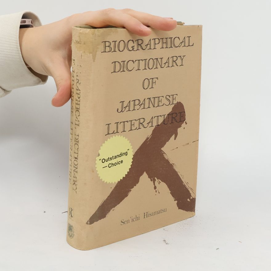 Senʼichi Hisamatsu Biographical Dictionary of Japanese Literature