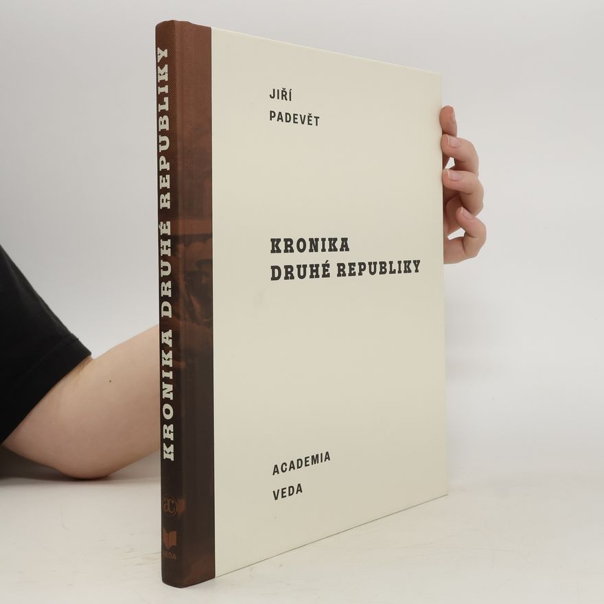 Jiří Padevět Kronika druhé republiky