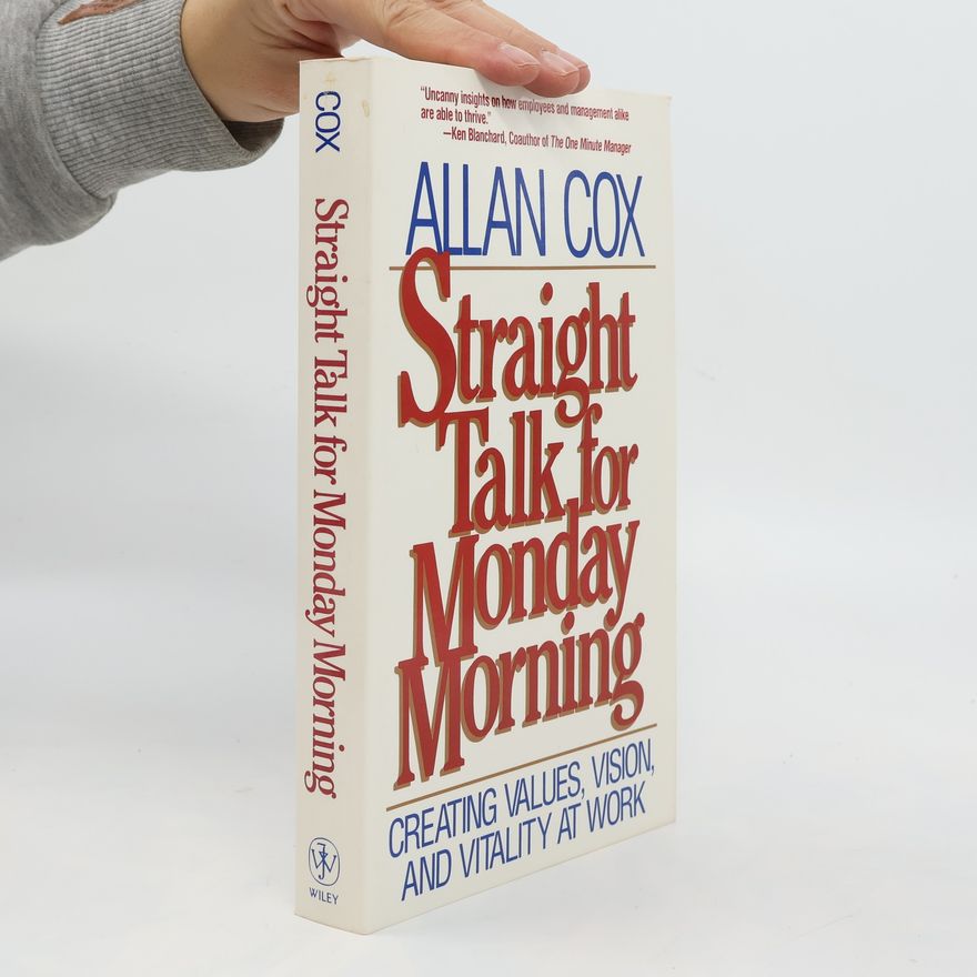 Allan Cox Straight Talk for Monday Morning