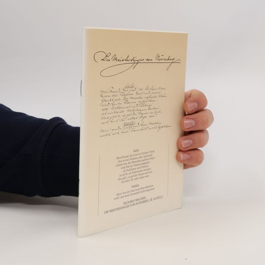 Richard Wagner Die Meistersinger von Nürnberg, III.