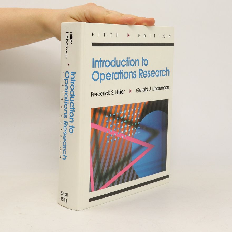 Gerald Lieberman Introduction to Operations Research