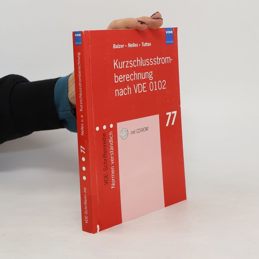 Gerd Balzer Kurzschlussstromberechnung nach VDE 0102