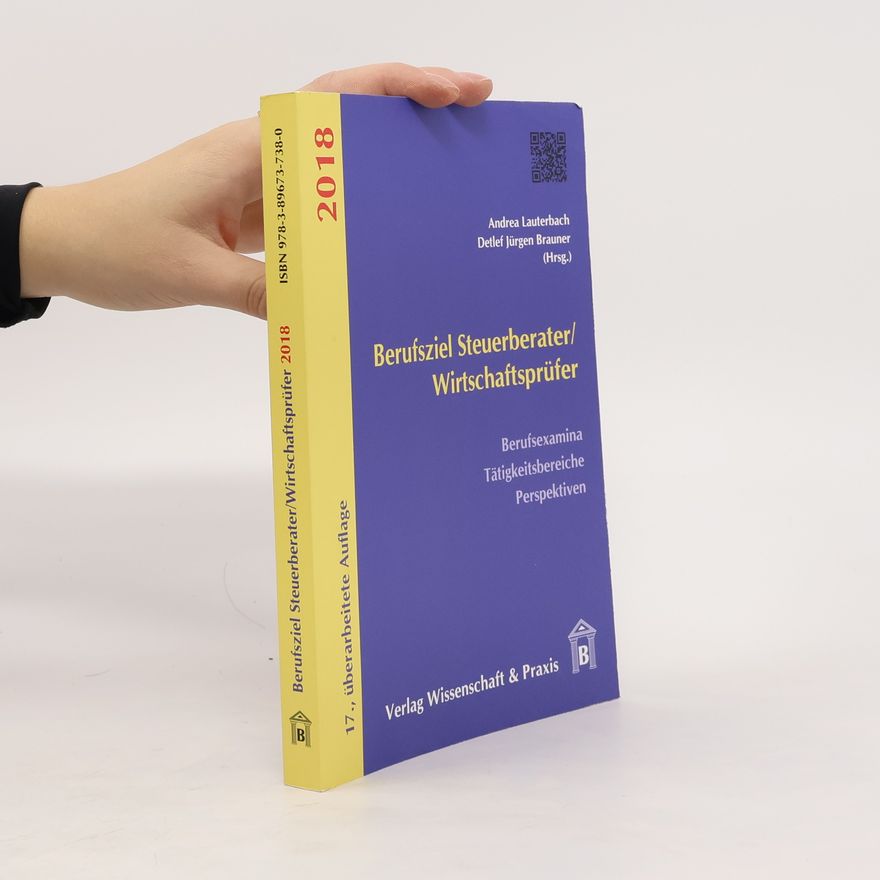 Detlef Jürgen Brauner Berufsziel Steuerberater/Wirtschaftsprüfer 2018