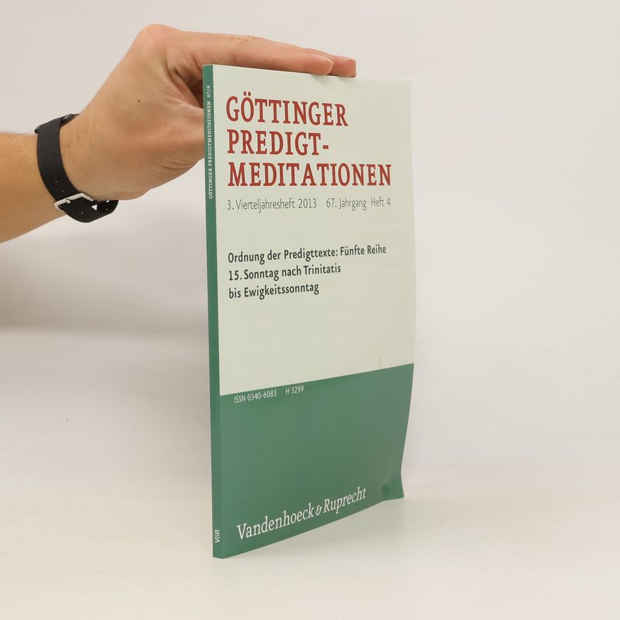 Autorenkollektiv Göttinger Predigtmeditationen 67/4