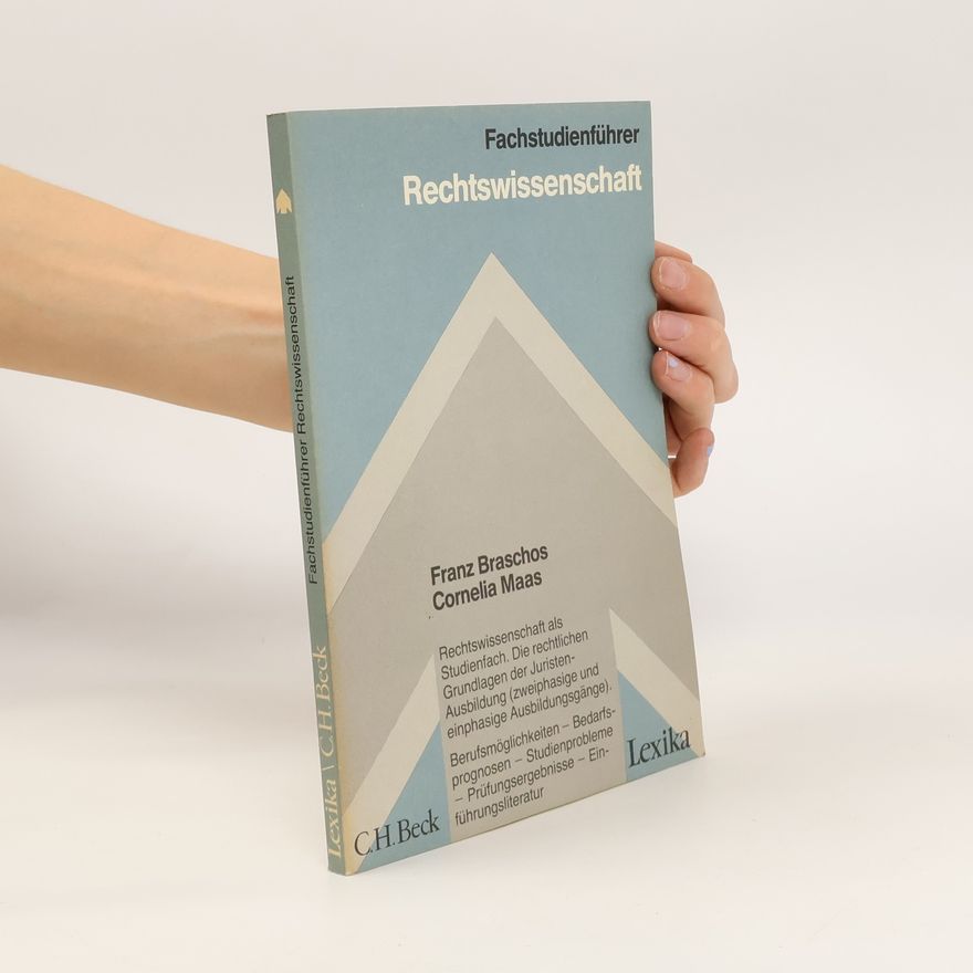 Cornelia Maas Fachstudienführer Rechtswissenschaft