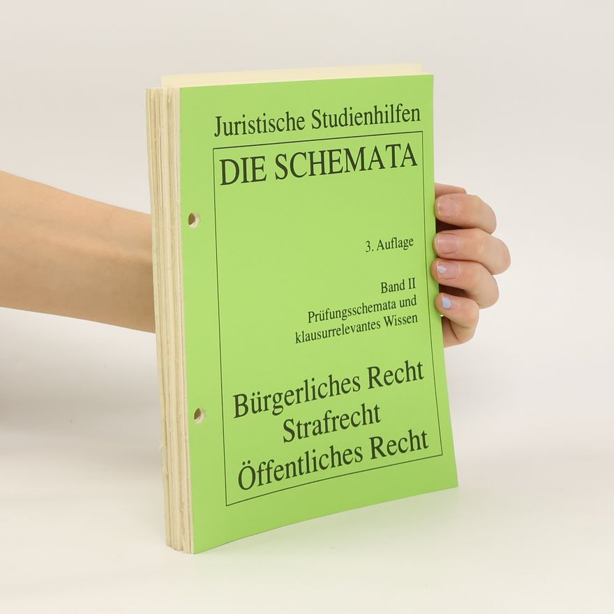 Kolektiv autorů Die Schemata Band II.