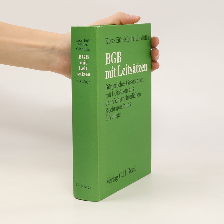 Hein Kötz BGB mit Leitsätzen
