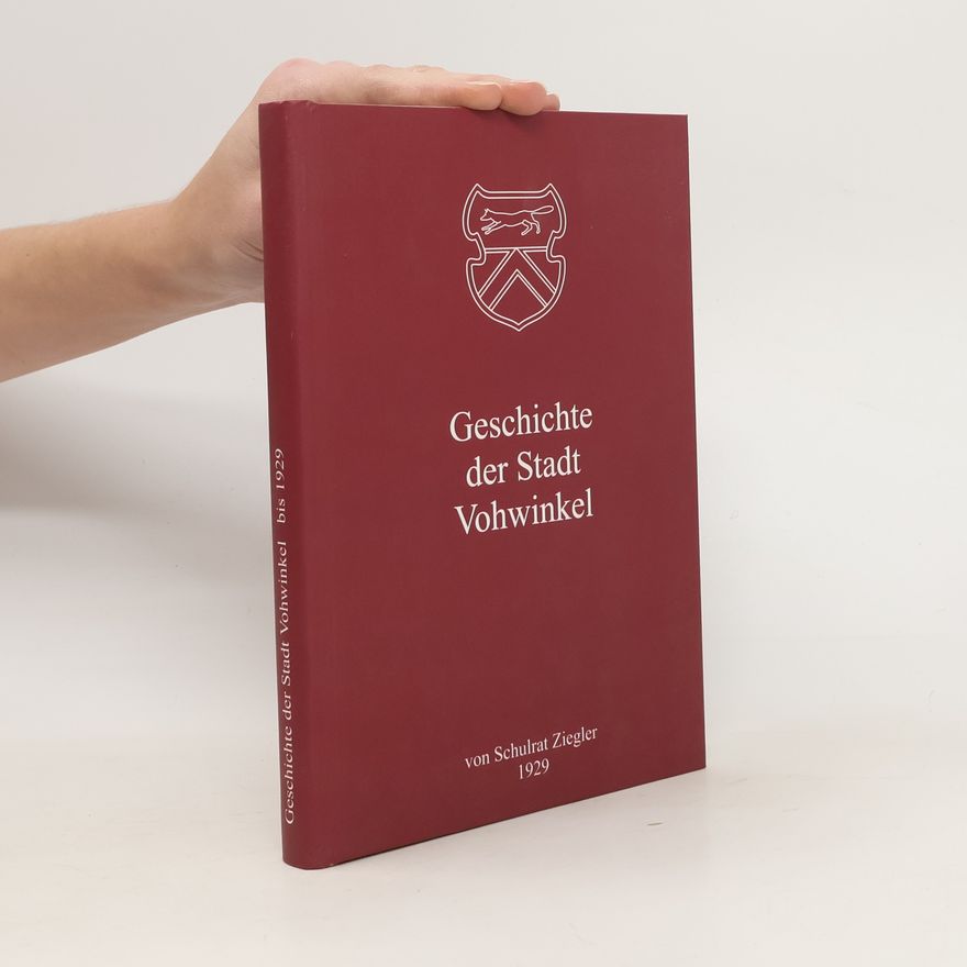 Autorenkollektiv Geschichte der Stadt Vohwinkel