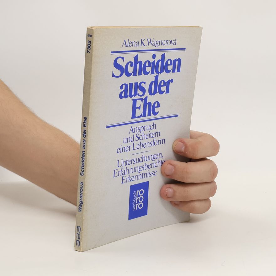 Alena Wagnerová Scheiden aus der Ehe
