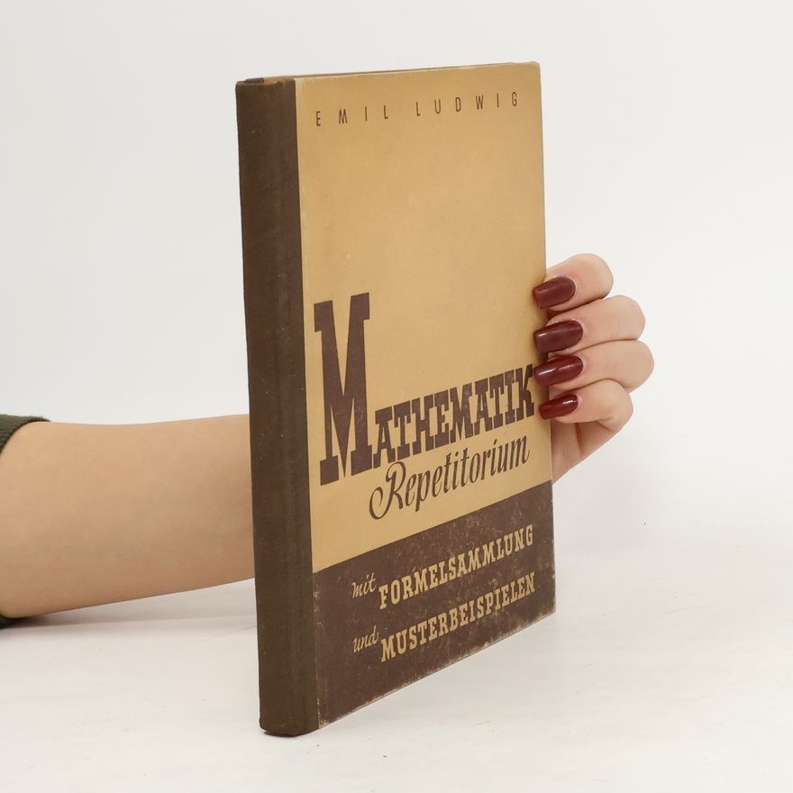 Emil Ludwig Mathematik Repetitorium