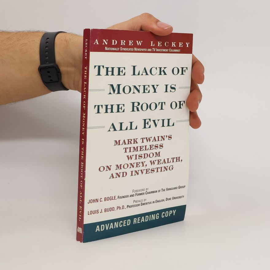 Andrew Leckey The Lack of Money is the Root of All Evil