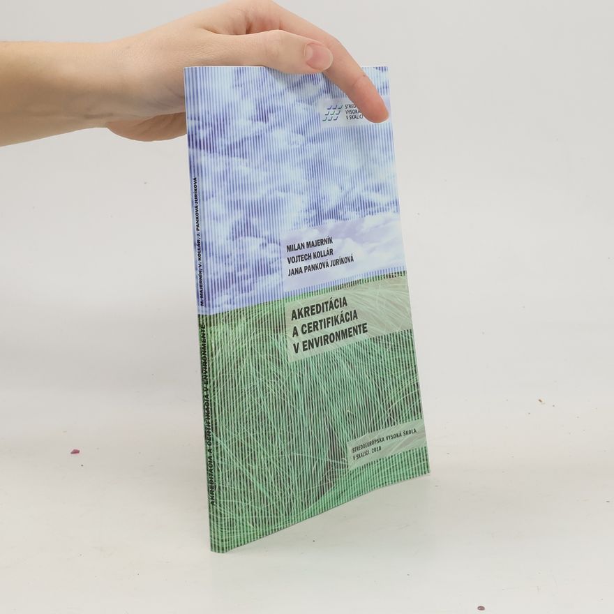 Milan Majerník Akreditácia a certifikácia v environmente