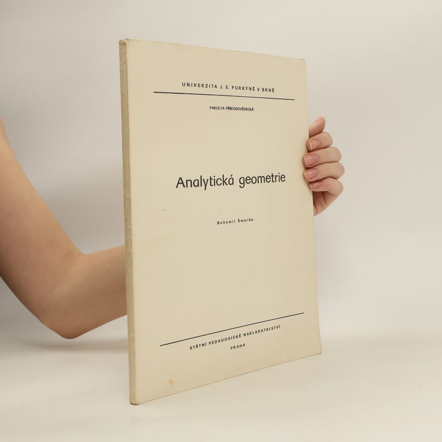 Bohumil Šmarda Analytická geometrie
