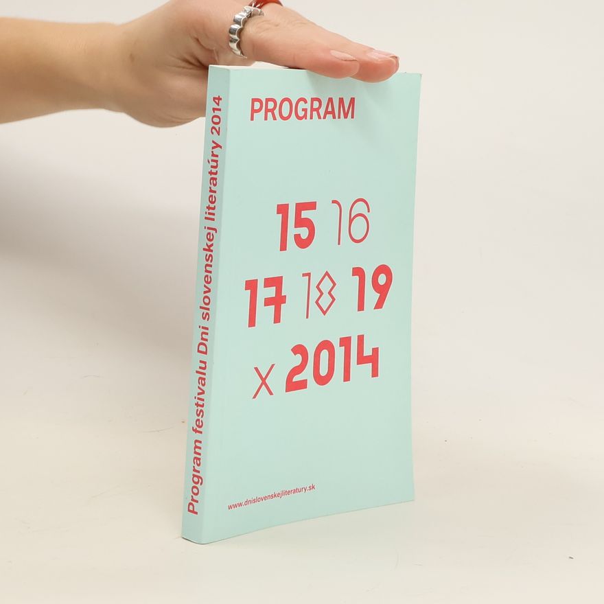 Various authors Program festivalu Dni slovenskej literatúry 2014