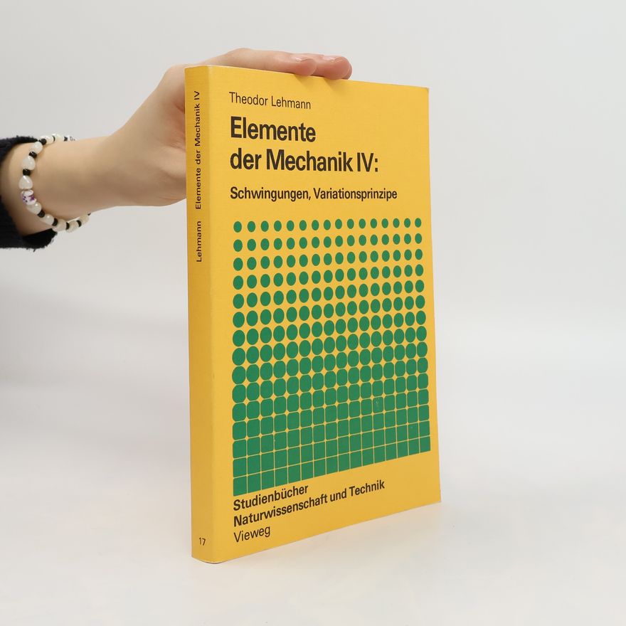 Various authors Elemente der Mechanik