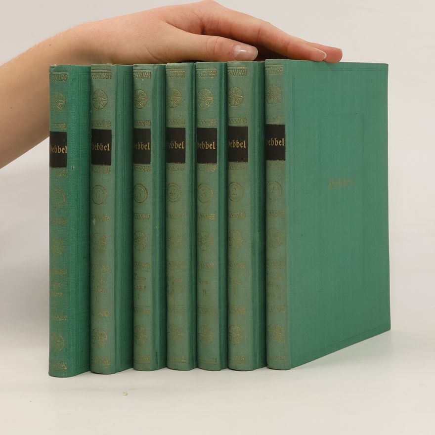 Christian Friedrich Hebbel Hebbel 1-7 (komplet 7 dílů)