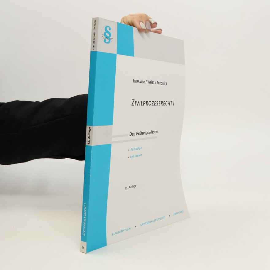Karl-Edmund Hemmer Zivilprozessrecht I