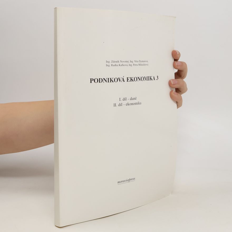 Zdeněk Novotný Podniková ekonomika 3