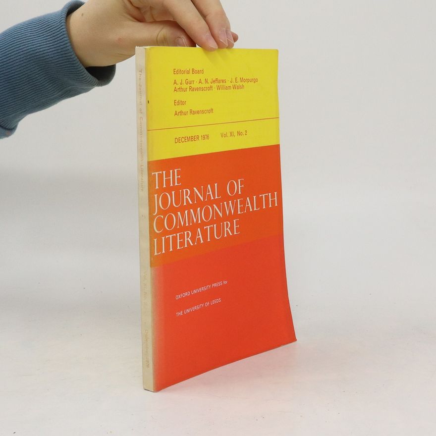 Various authors The Journal of Commonwealth Literature