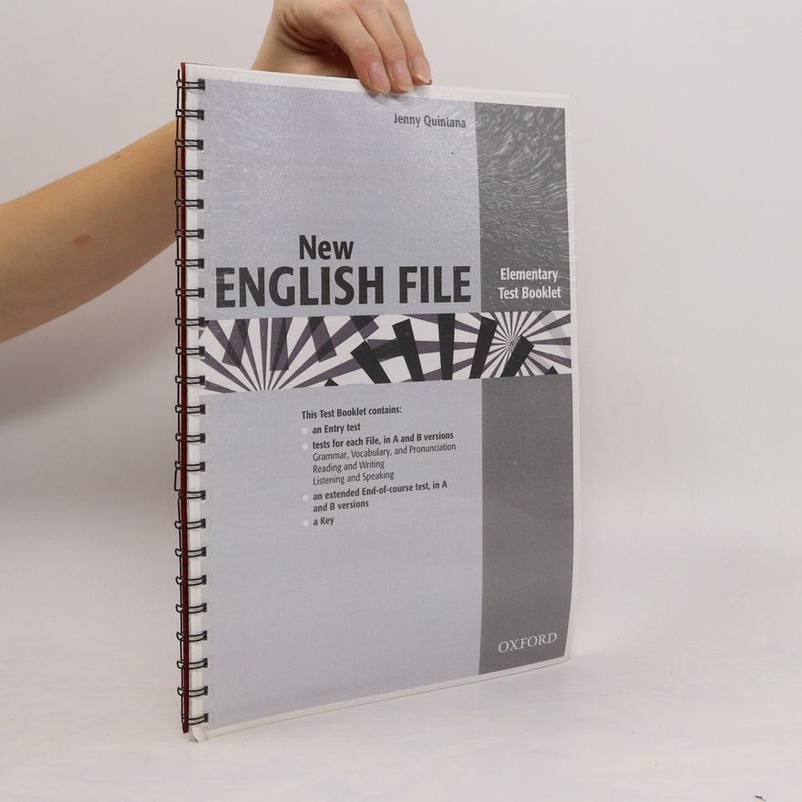 Jenny Quintana New English File. Elementary Test Booklet