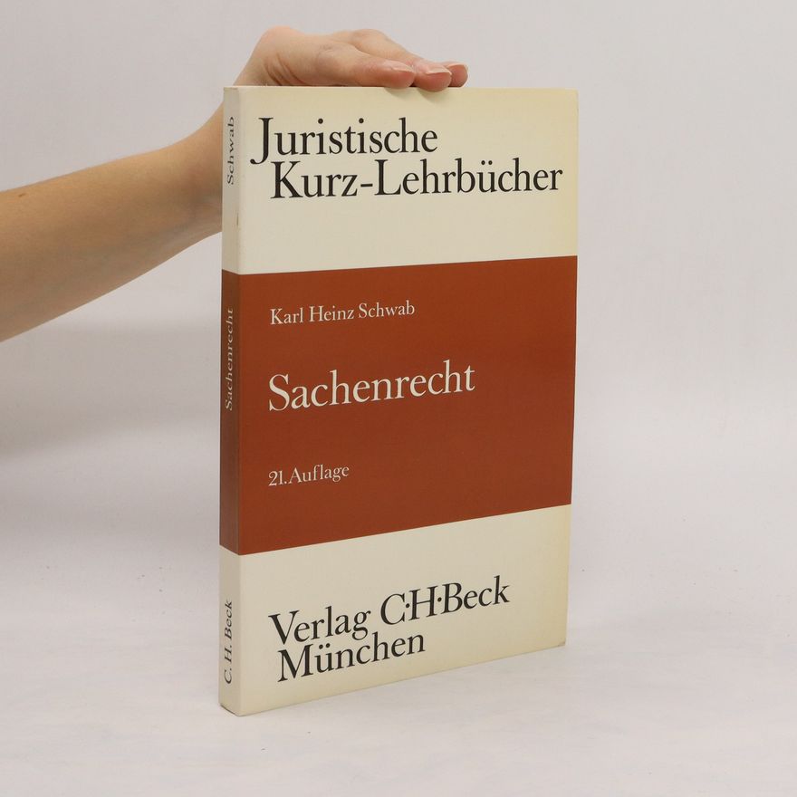 Karl Heinz Schwab Sachenrecht