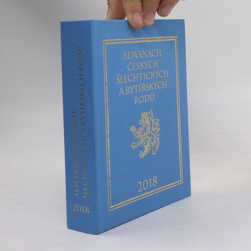 Karel Vavřínek Almanach českých šlechtických a rytířských rodů 2018