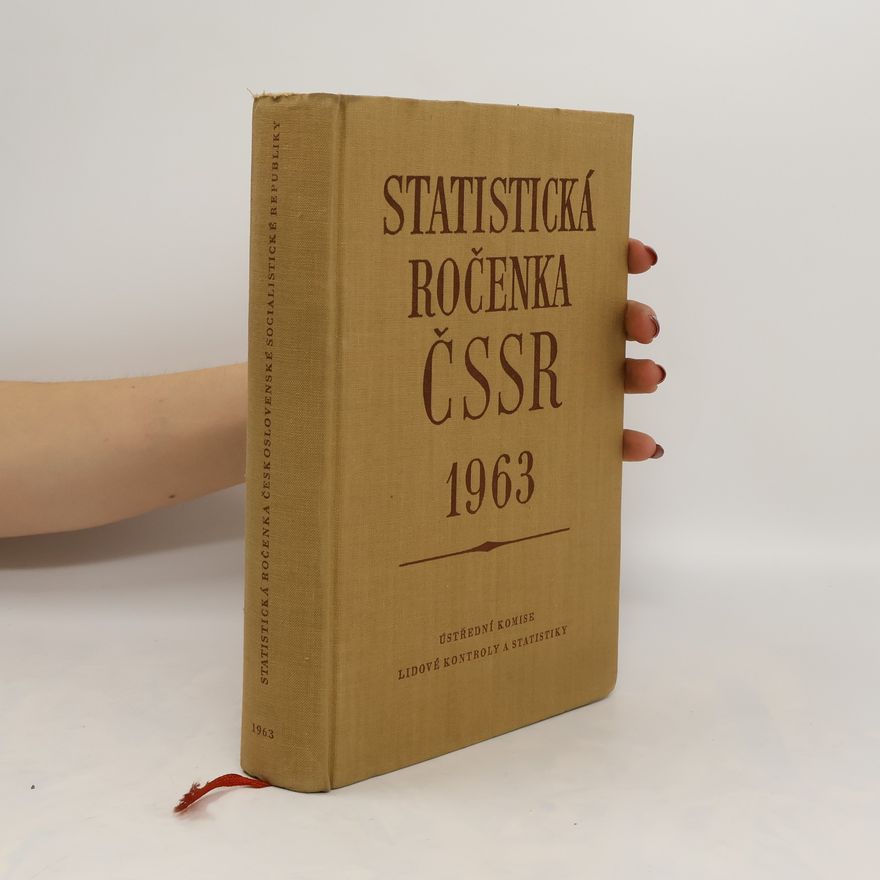 Kolektiv autorů Statistická ročenka ČSSR 1963